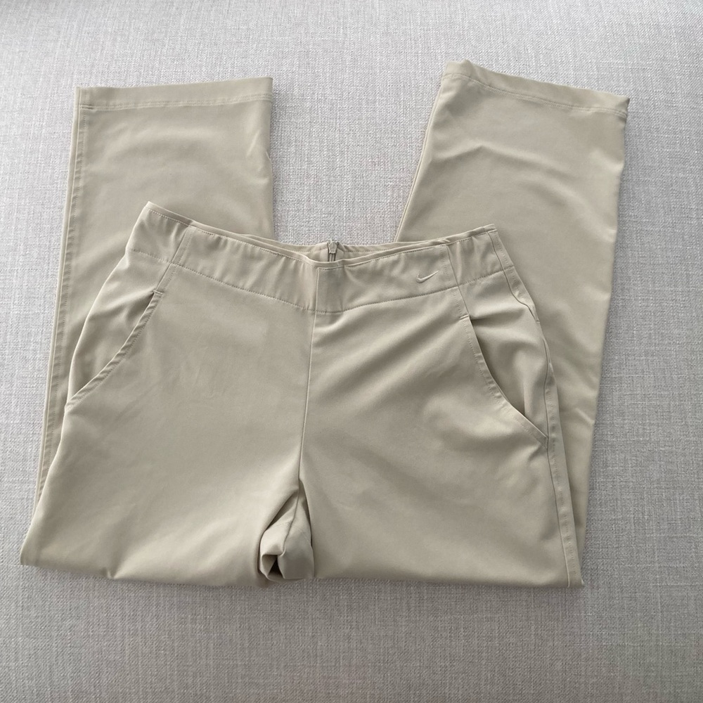 Nike beige golf pants